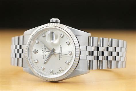 rolex datejust 16234 quadrante bianco